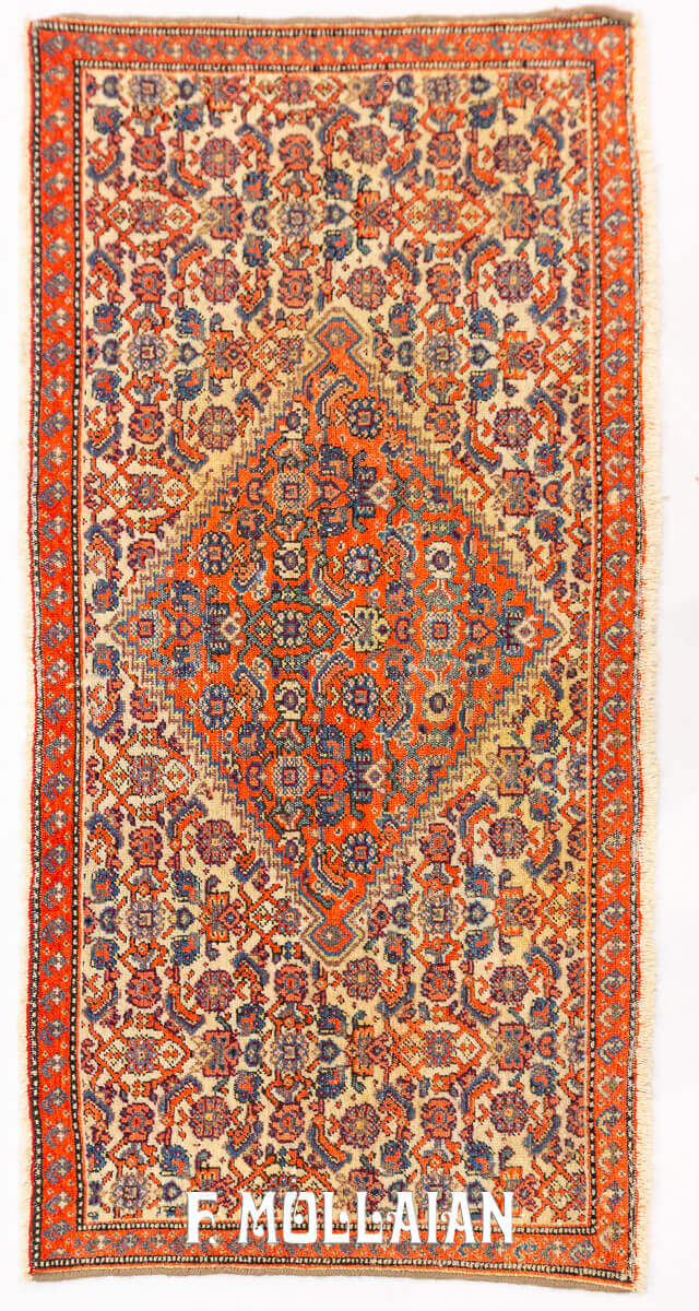 Antique Persian Senneh Rug n°:72316878